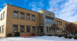 The front of the Firestone Park Y building