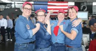 Rosie the Riveter from Green Family Y
