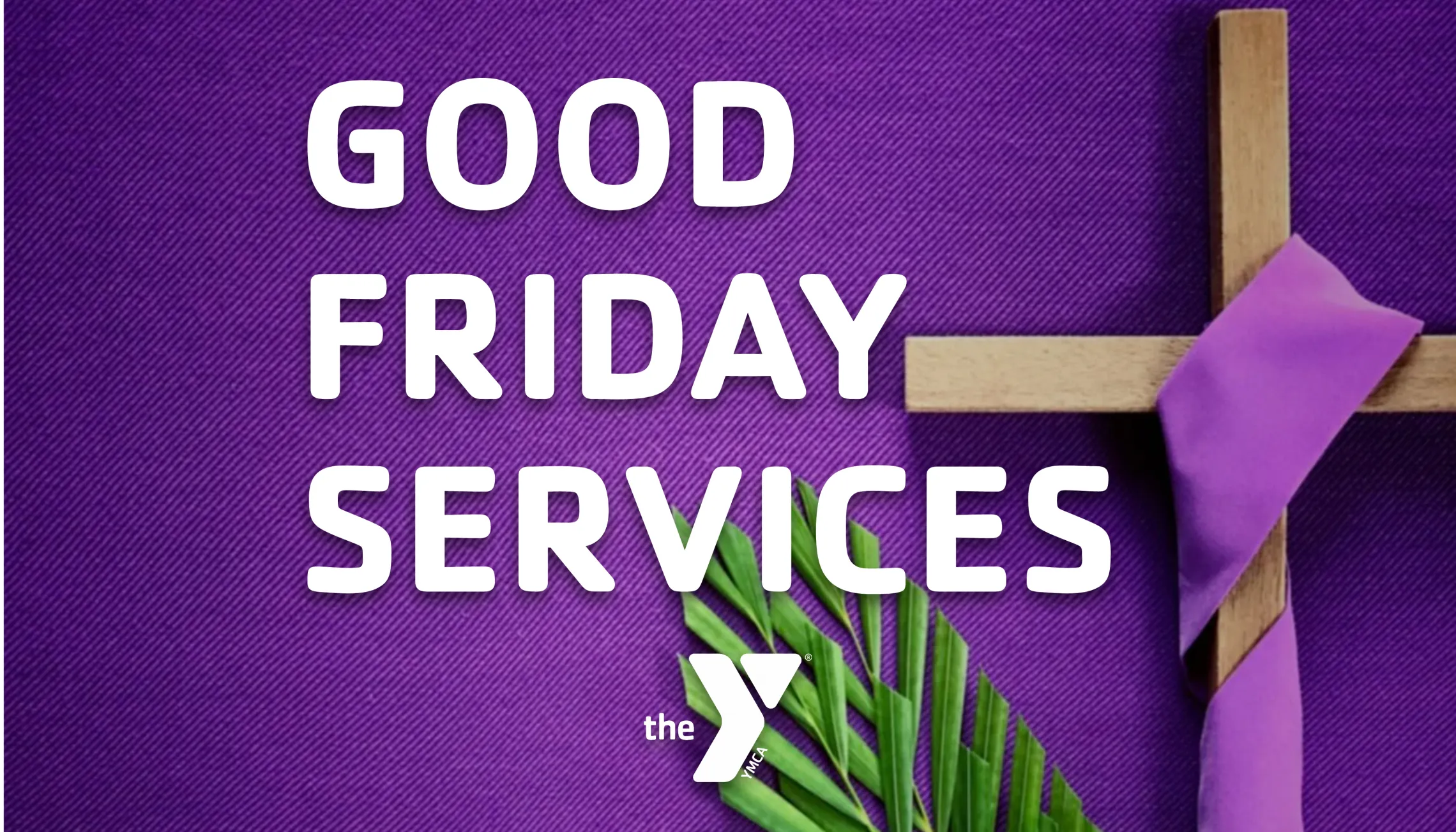 Image of a cross with &quot;Good Friday Services&quot; text